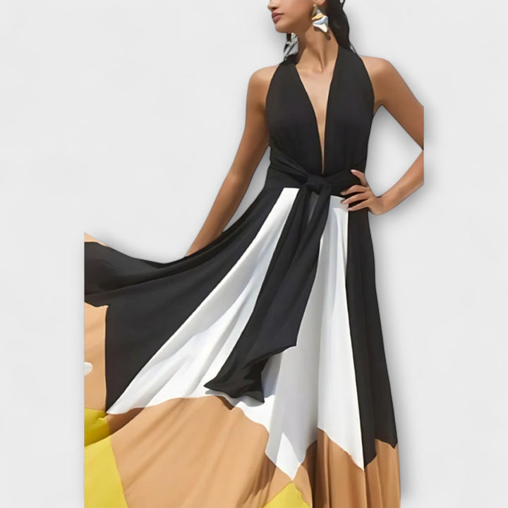 Long Dress with Open Back