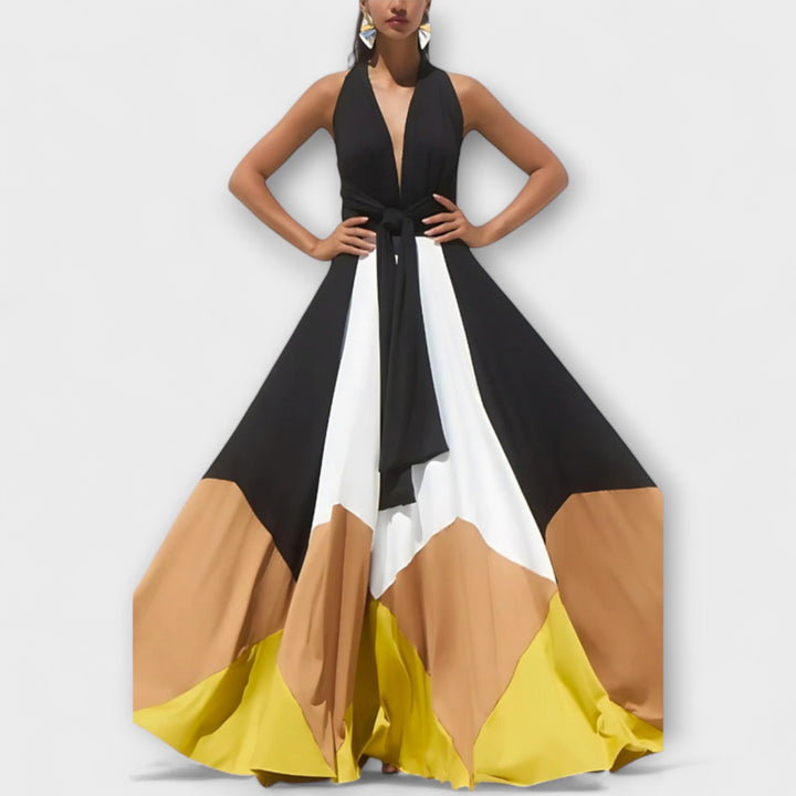 Long Dress with Open Back