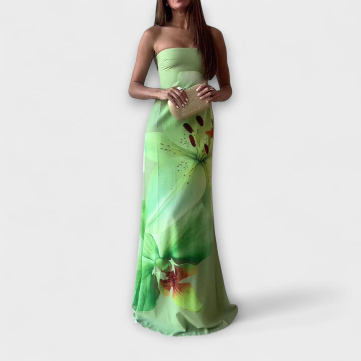 Stylish Off-Shoulder Maxi Dress