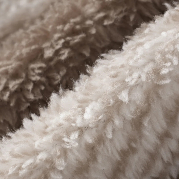 Pánská sametová bunda s králičí kožešinou