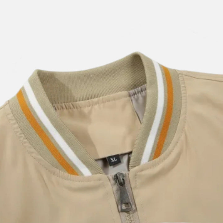 Pánská silná pilotní bunda na podzim/zimu