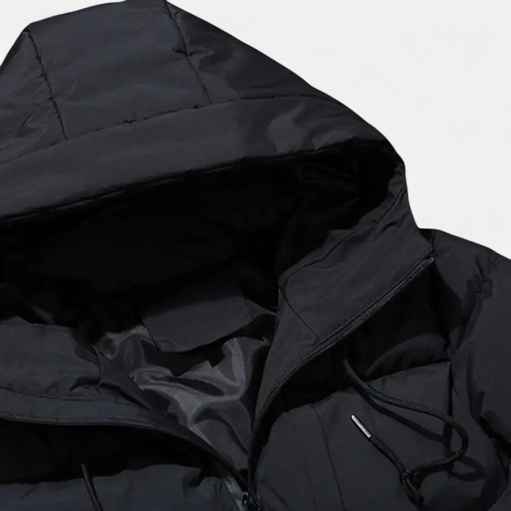 Pánská prošívaná bunda s kapucí – Nadčasová vrstva do chladného počasí