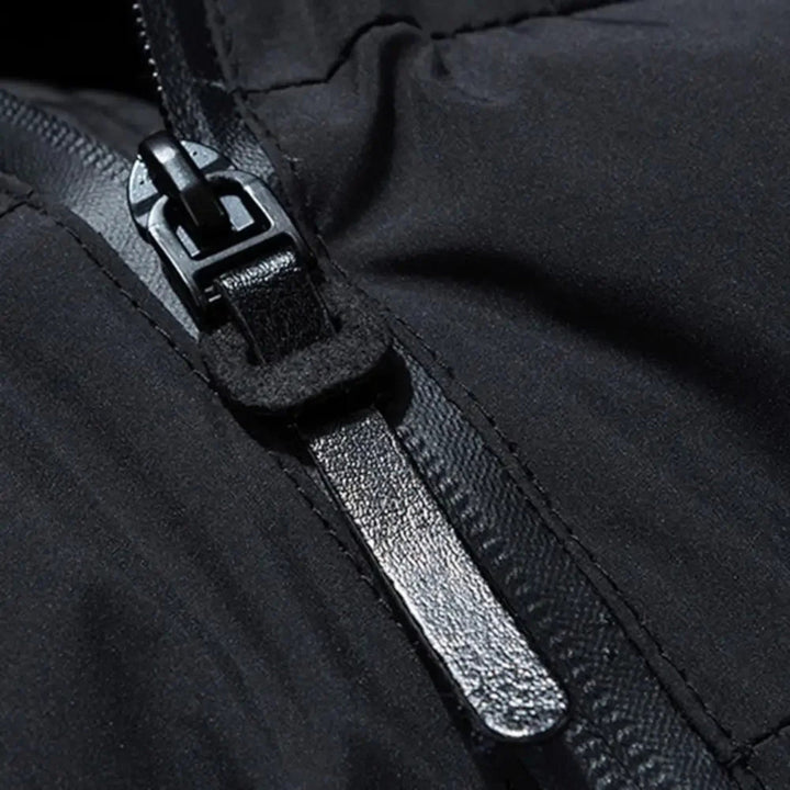 Pánská prošívaná bunda s kapucí – Nadčasová vrstva do chladného počasí