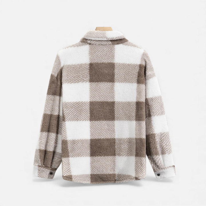 Pánská sametová bunda s králičí kožešinou