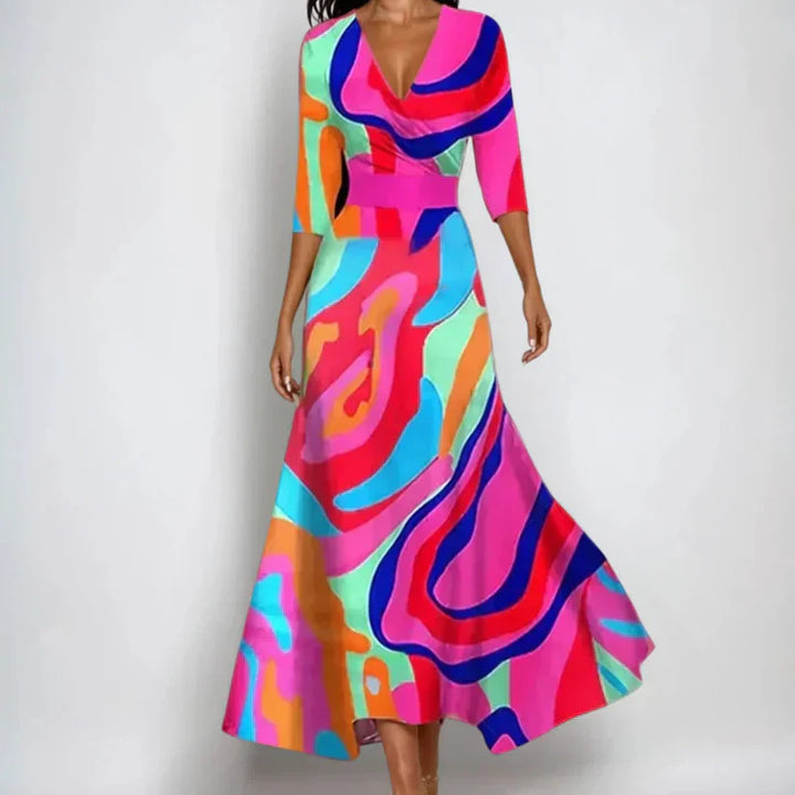 Luxusní květinové šaty