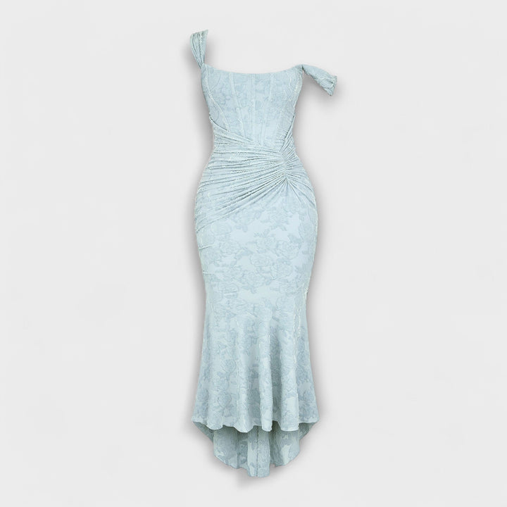 Long Dress with Elegant and Refined Corset