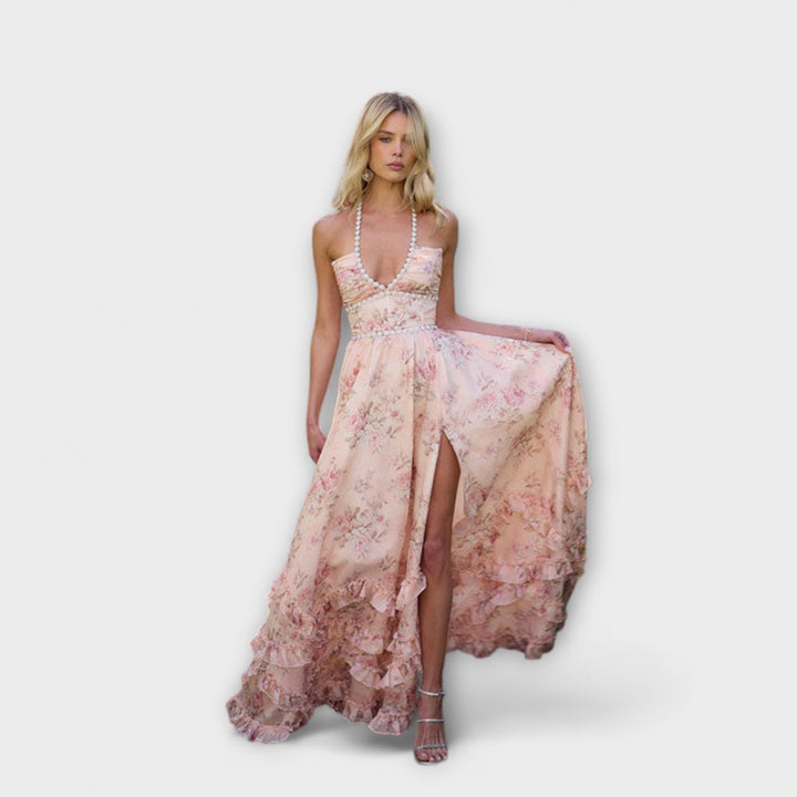 Chic Long Flowing Dress