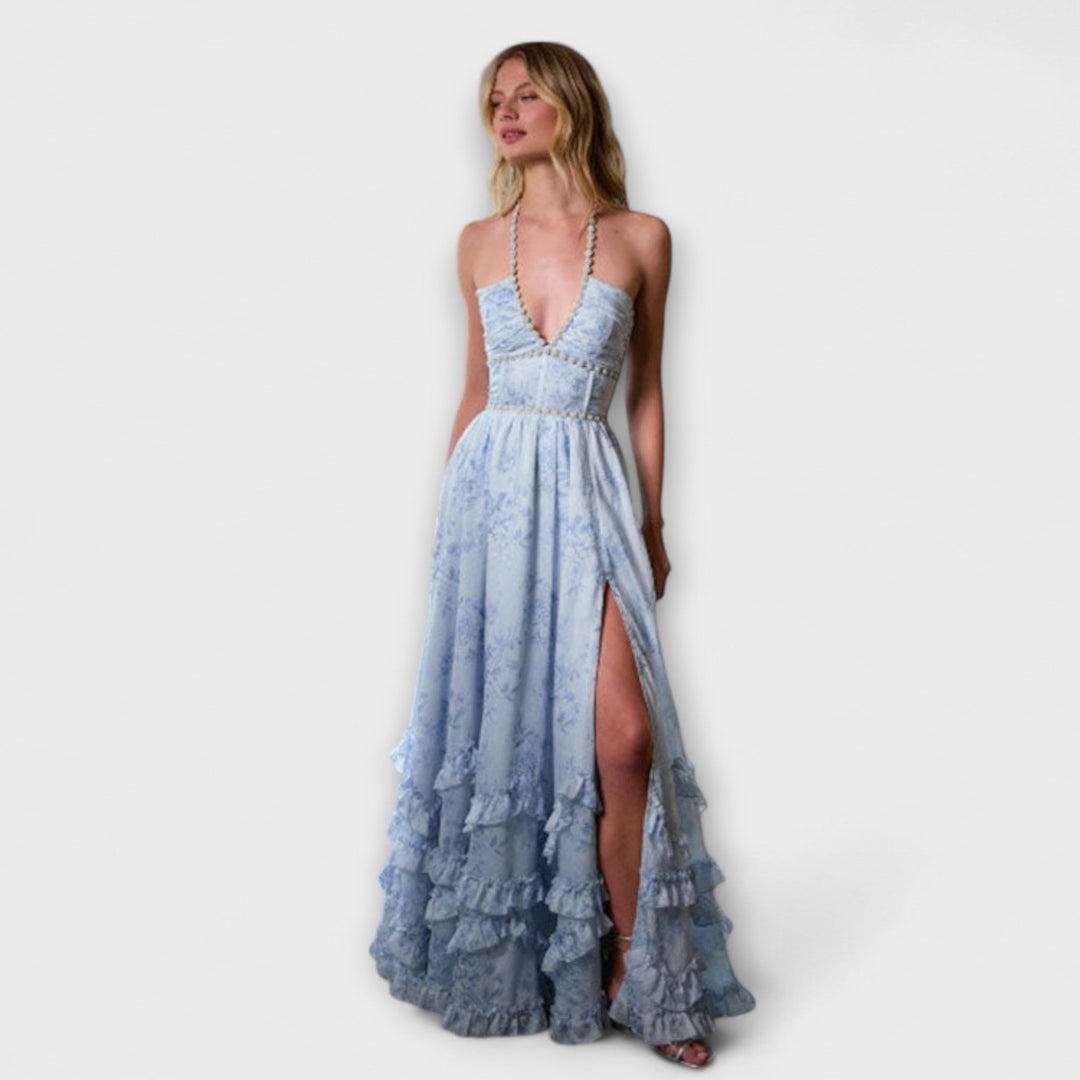 Chic Long Flowing Dress