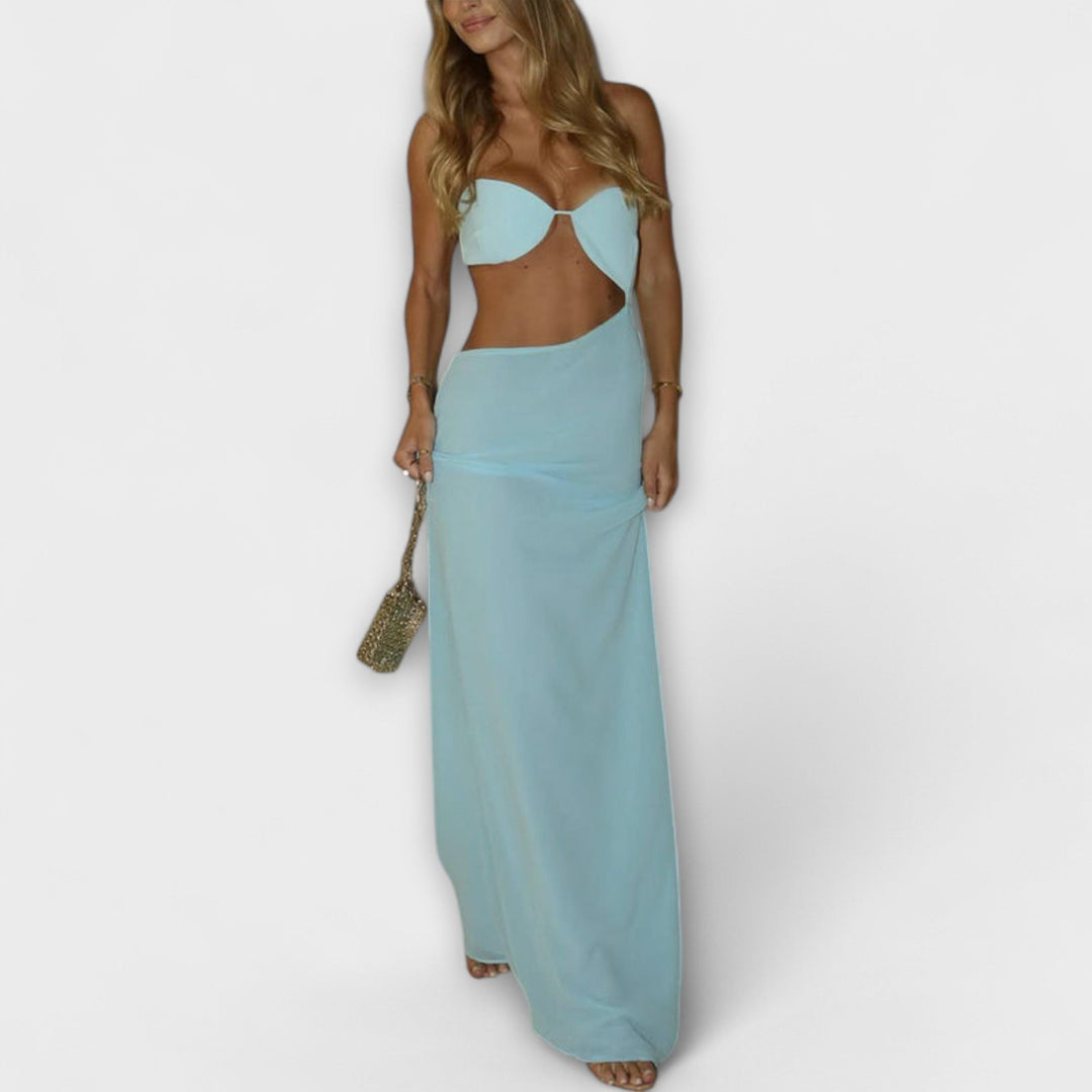 Seductive Backless Evening Dress