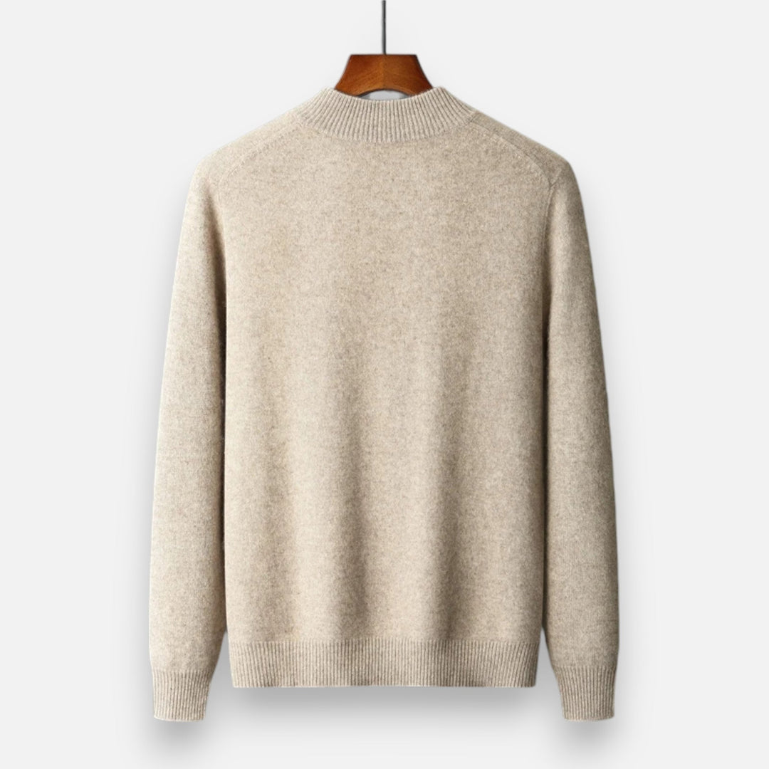 Men’s Merino Wool Zip Sweater