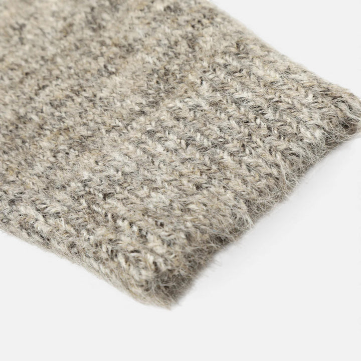 Pull à col rond effet laine pour homme