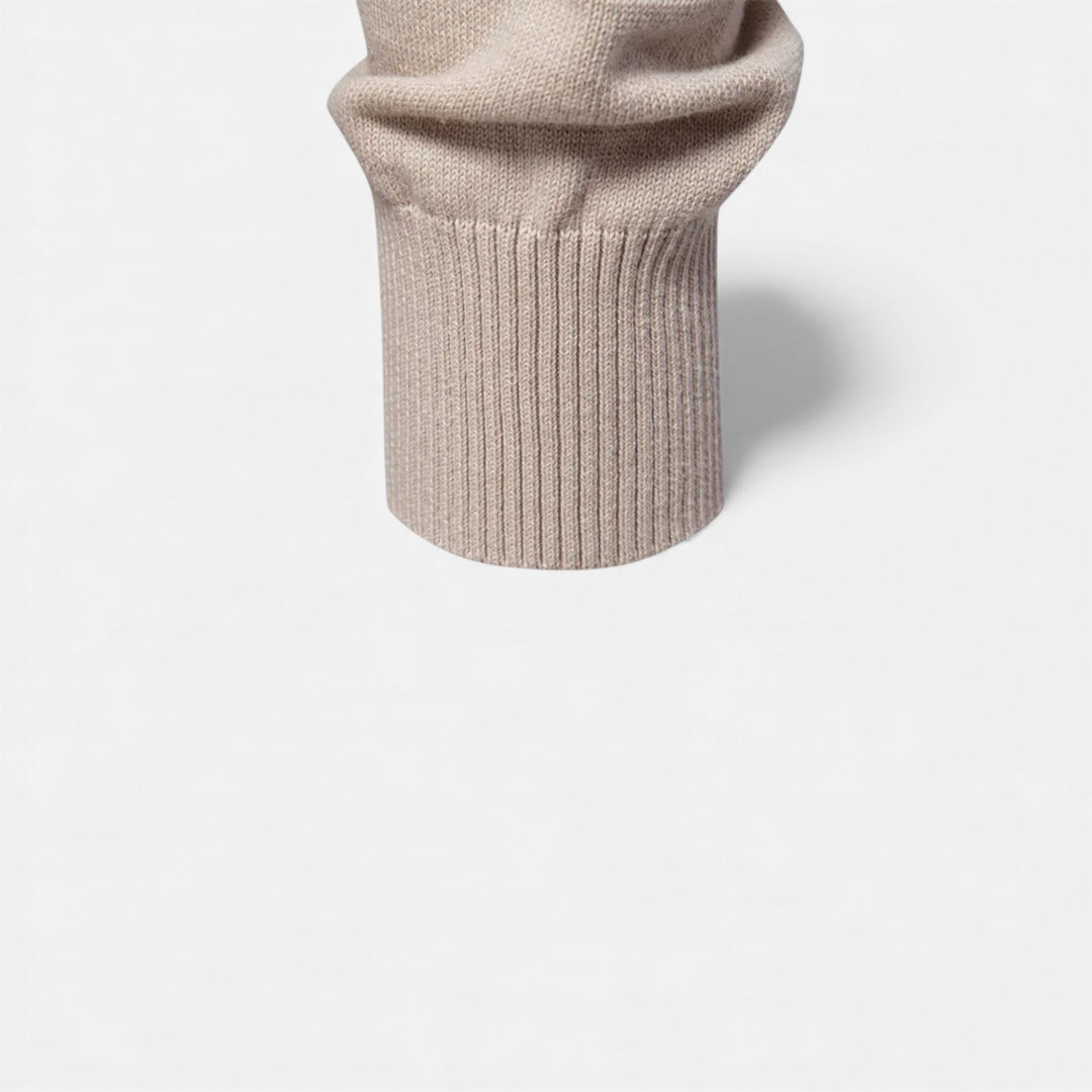 Men’s Slim Fit Structured Knit Sweater