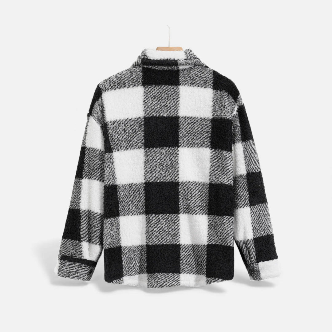 Pánská sametová bunda s králičí kožešinou