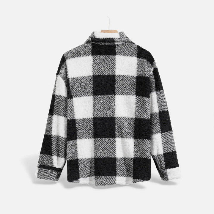 Pánská sametová bunda s králičí kožešinou