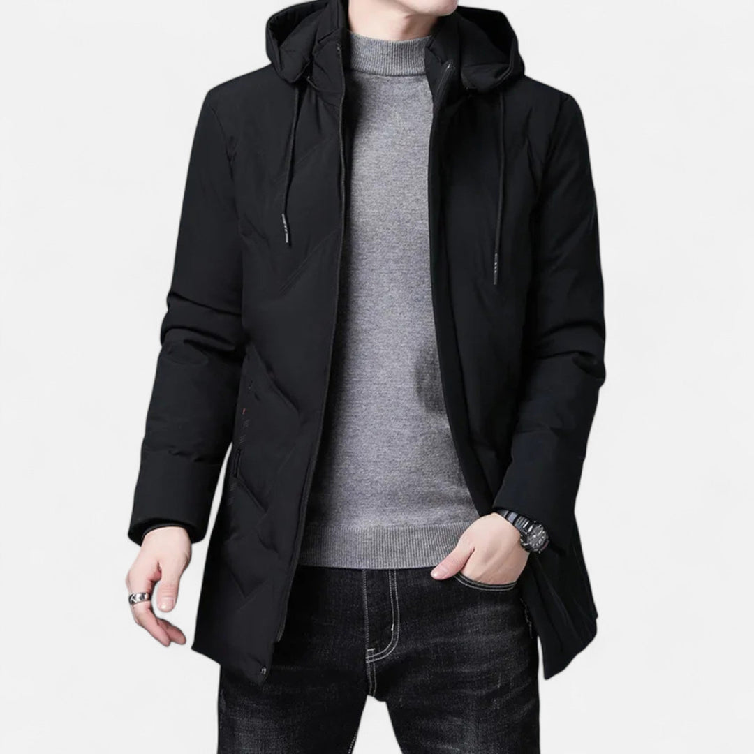 Men’s Heritage Hooded Cotton-Blend Parka