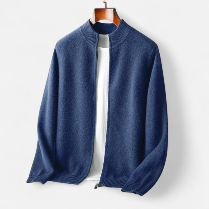 Men’s Merino Wool Zip Sweater