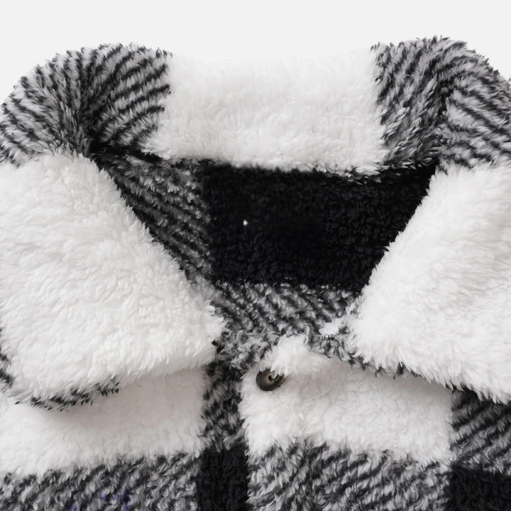 Pánská sametová bunda s králičí kožešinou