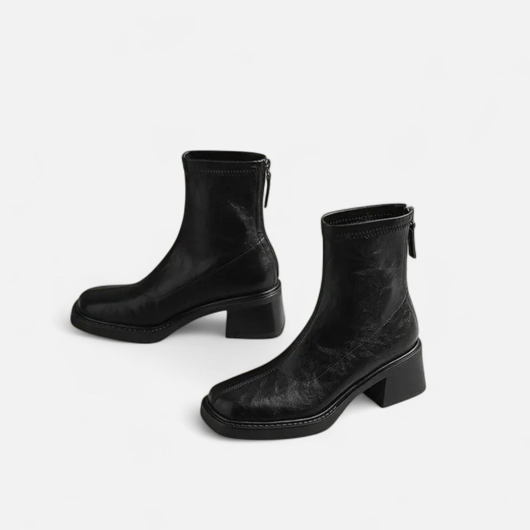 Maison Vaison | Women’s Leather Boots – Refined Urban Classic