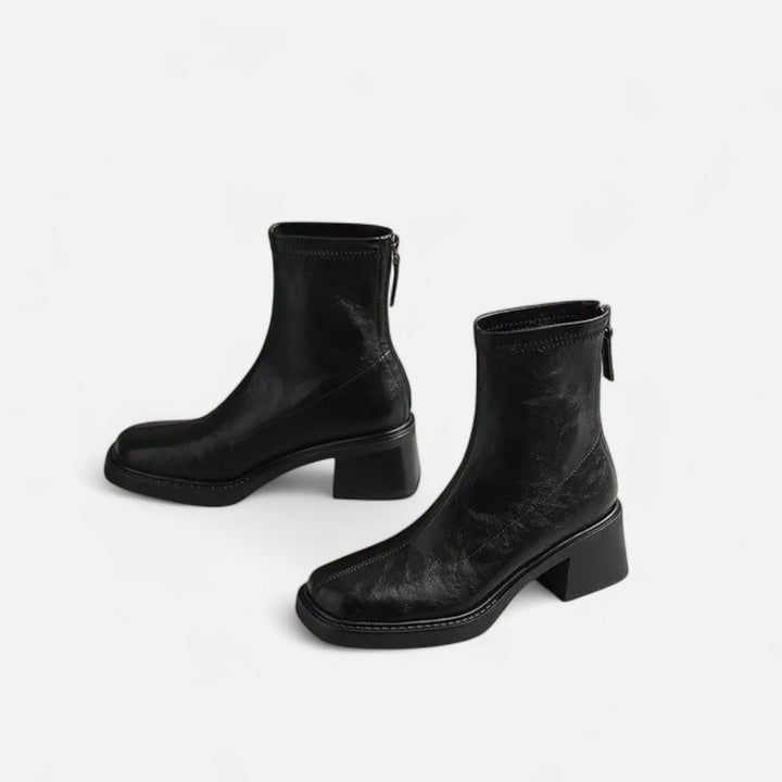 Maison Vaison | Women’s Leather Boots – Refined Urban Classic