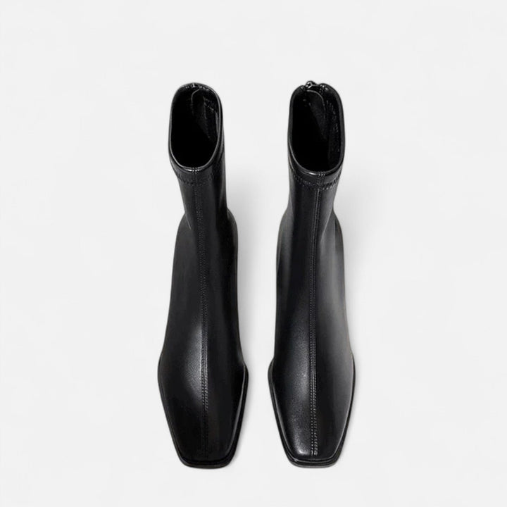 Maison Vaison | Women’s Vintage Square-Toe Ankle Boots