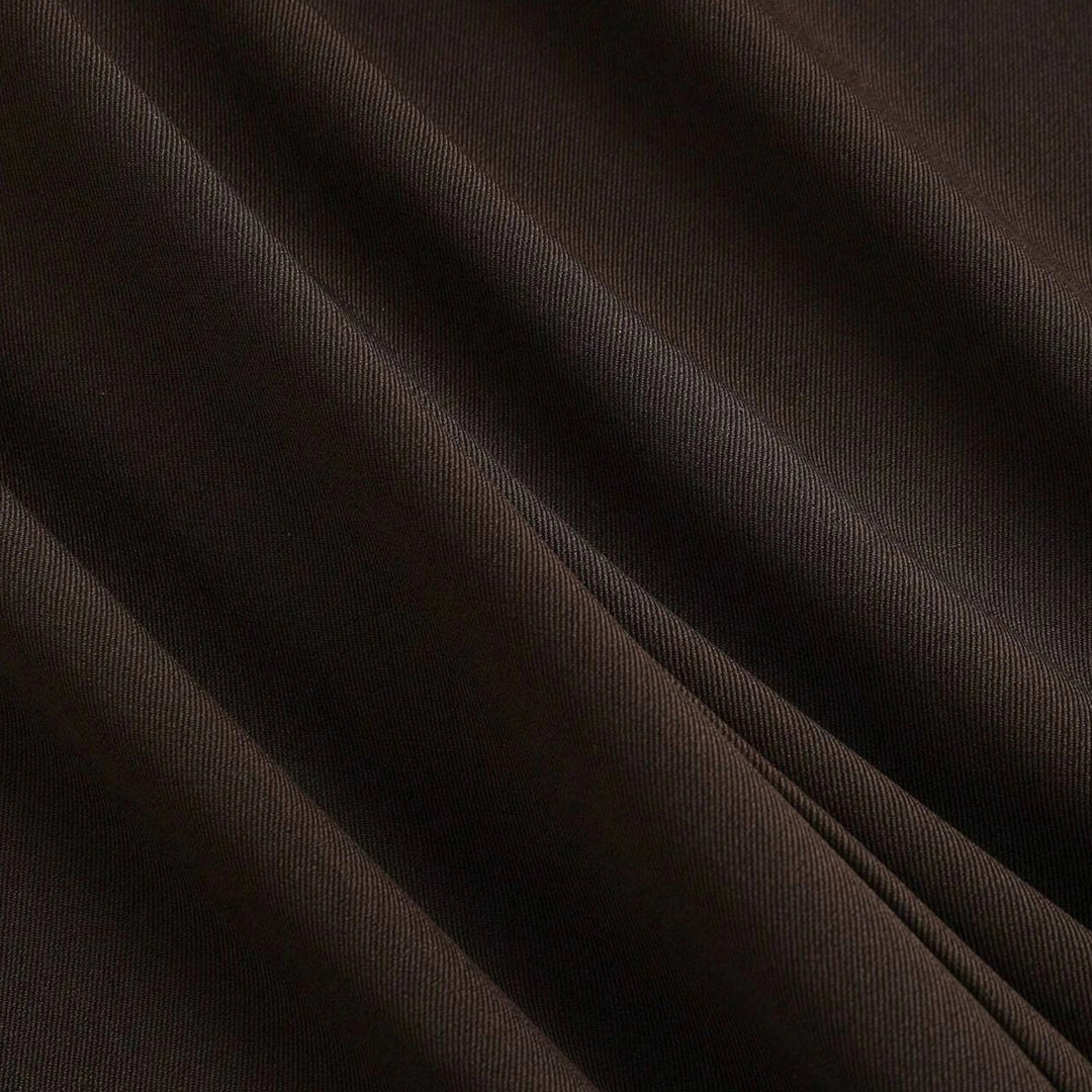 Maison Vaison | Women’s Jacquard Pleated Wide-Leg Trousers