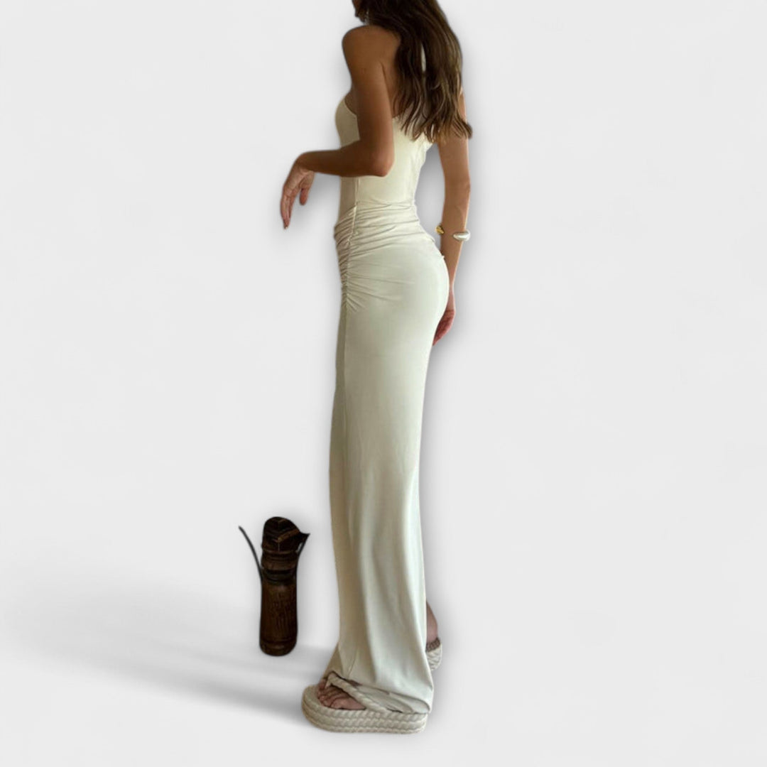 Seductive Sleeveless Cut-Out Dress