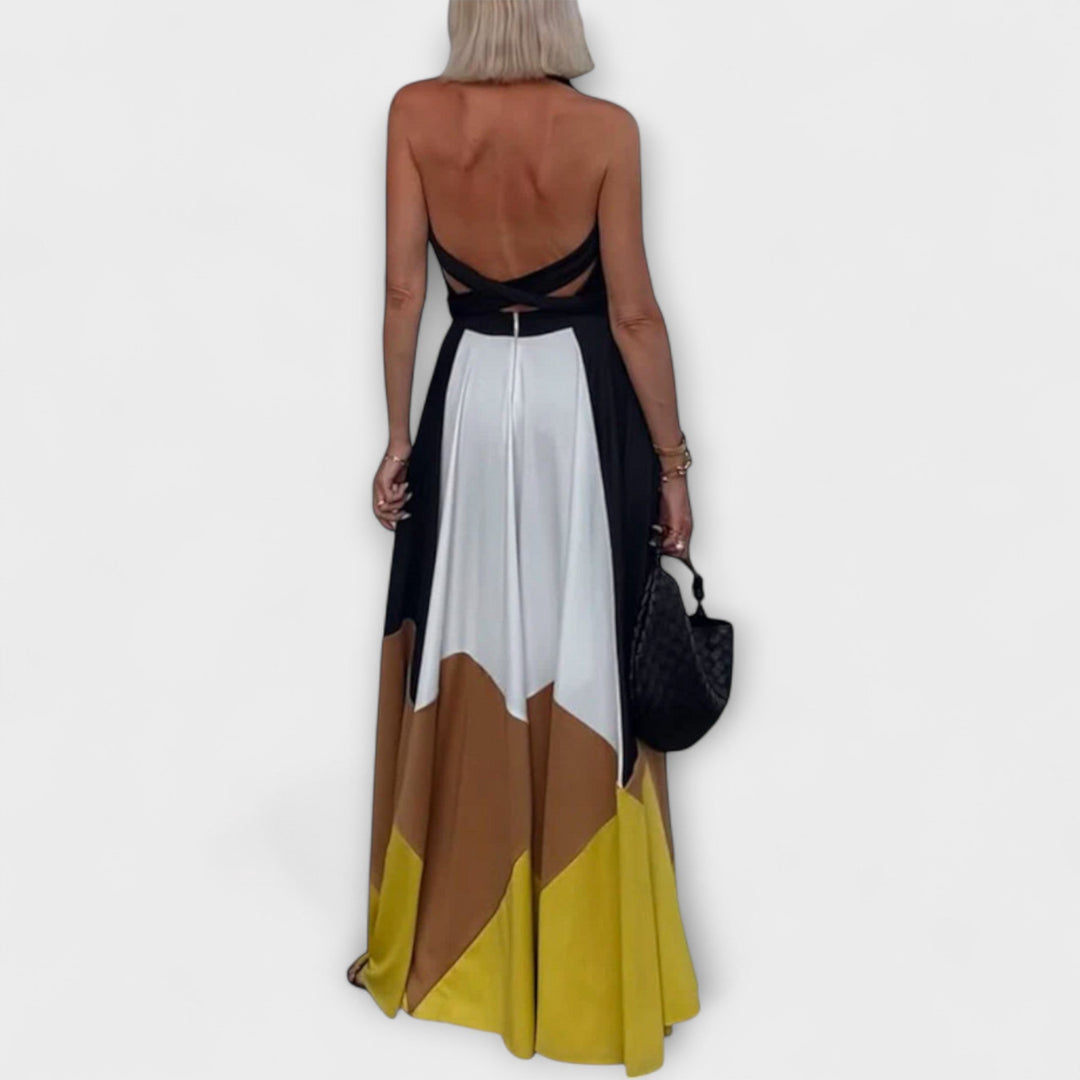 Long Dress with Open Back