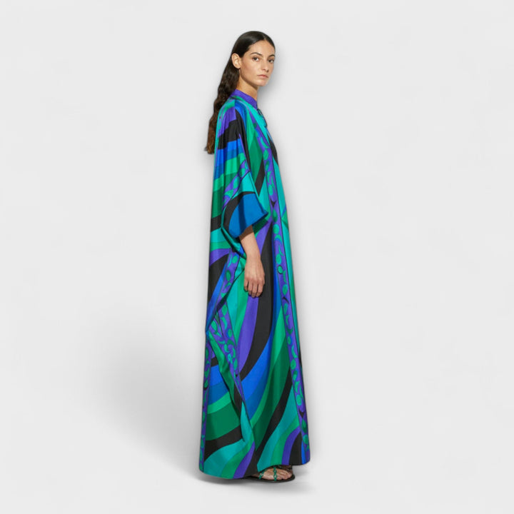 Vibrant Psychedelic Kaftan