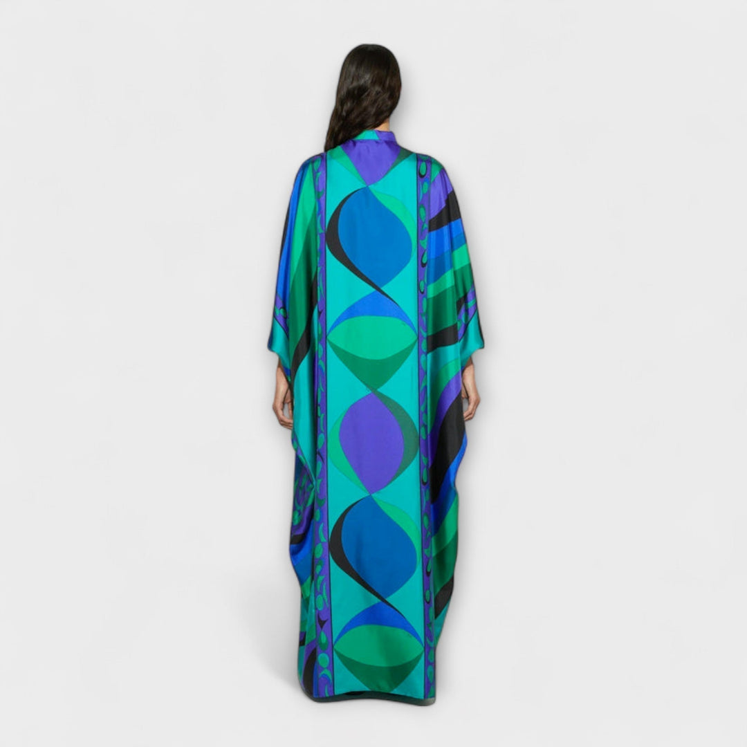 Vibrant Psychedelic Kaftan