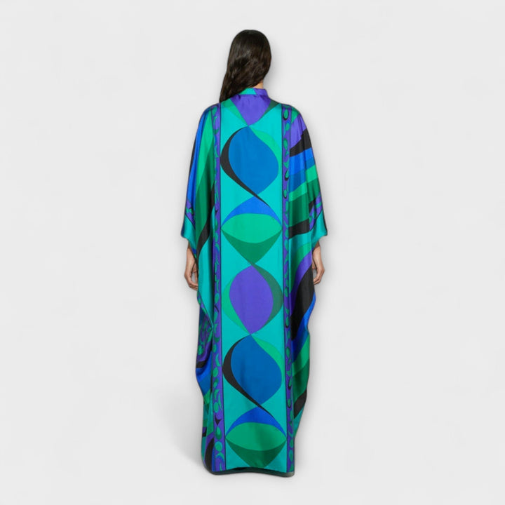 Vibrant Psychedelic Kaftan