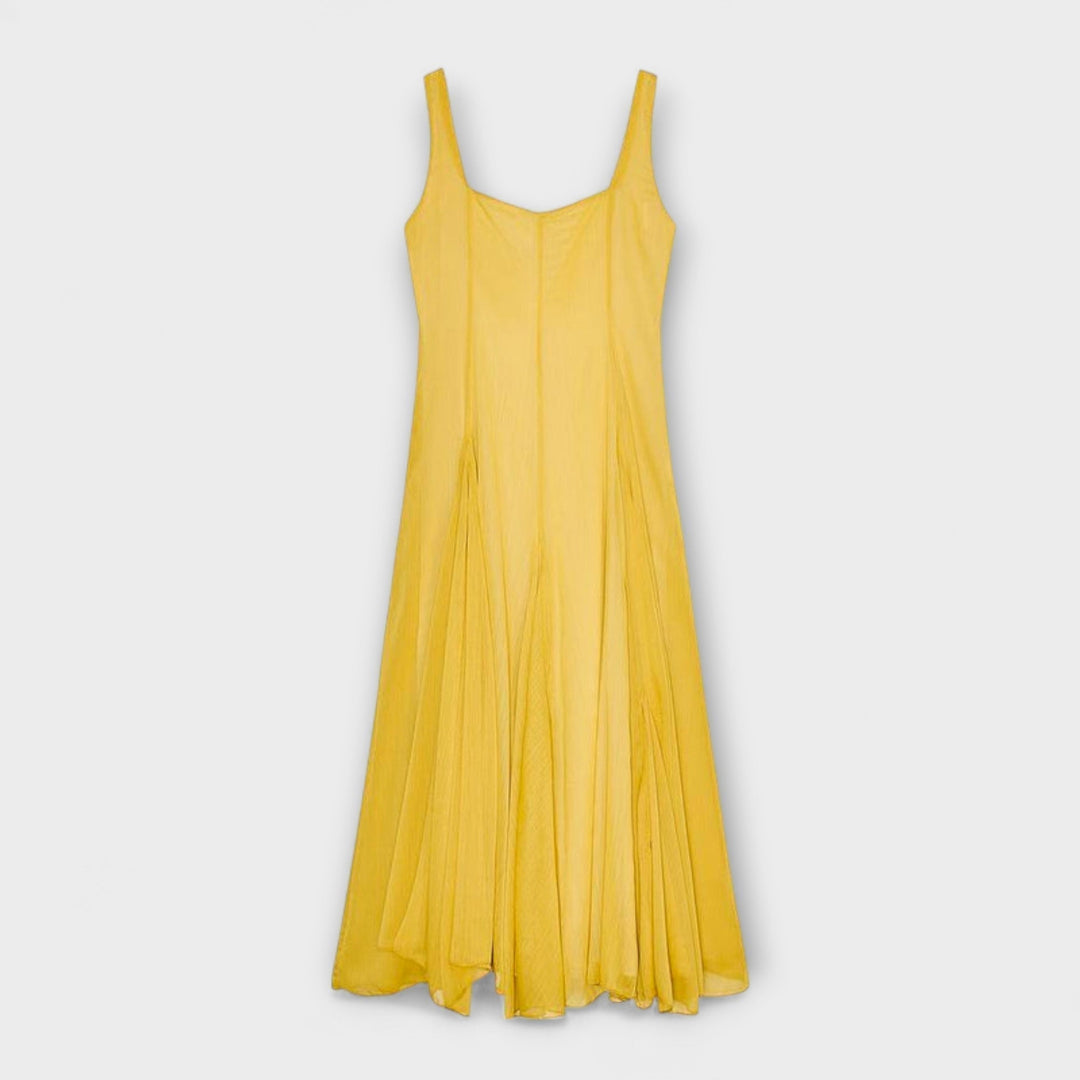 Sukienka z kwadratowym dekoltem