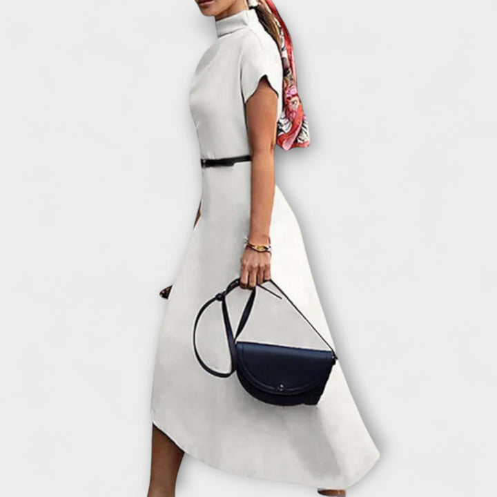 Asymetryczna sukienka miejska