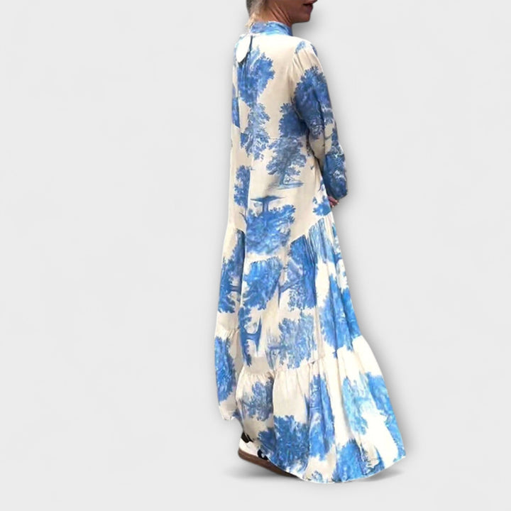 Elegant Floral Maxi Dress