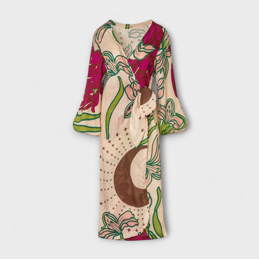 Tie Tunic Maxi Dress