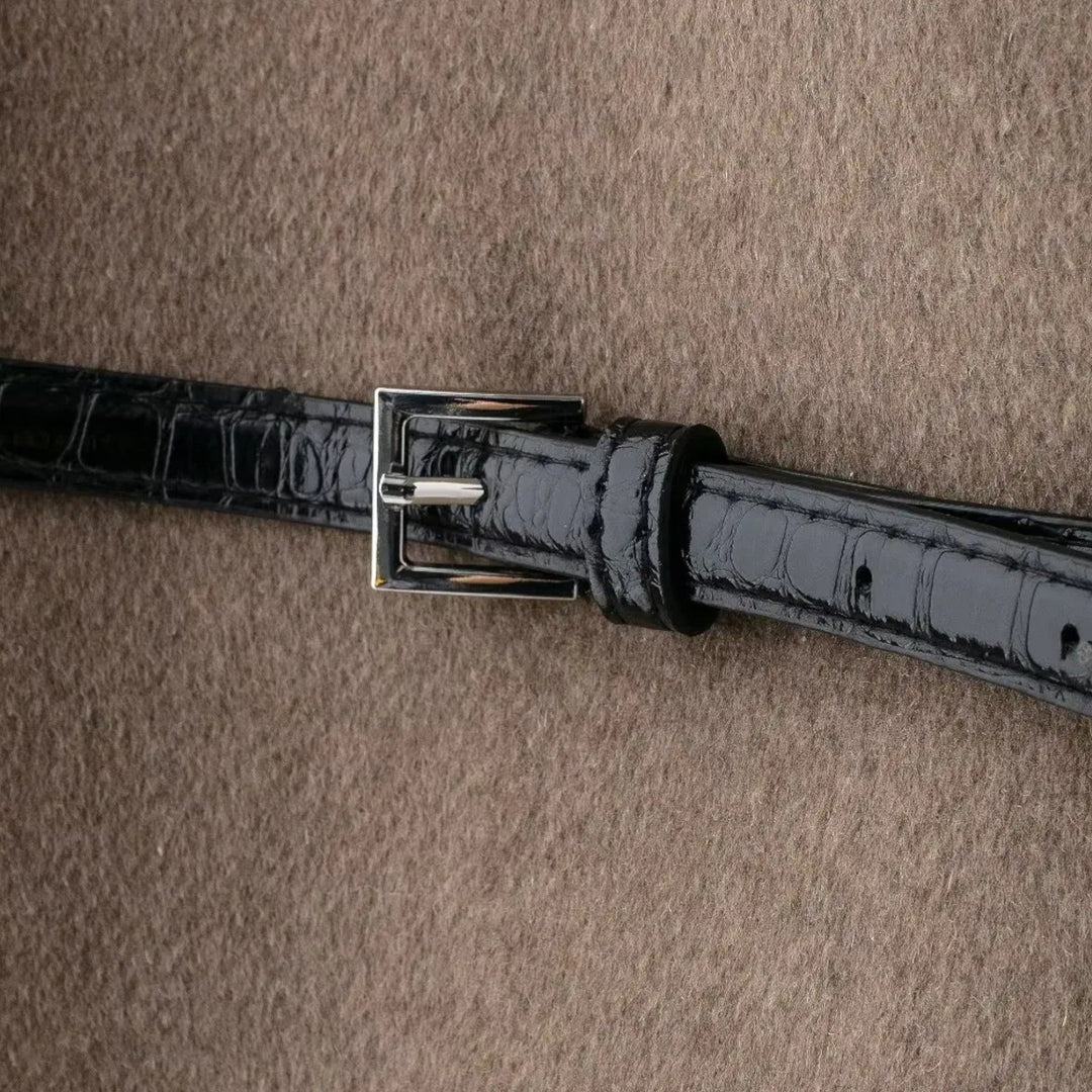 Damski elegancki sweter kopertowy