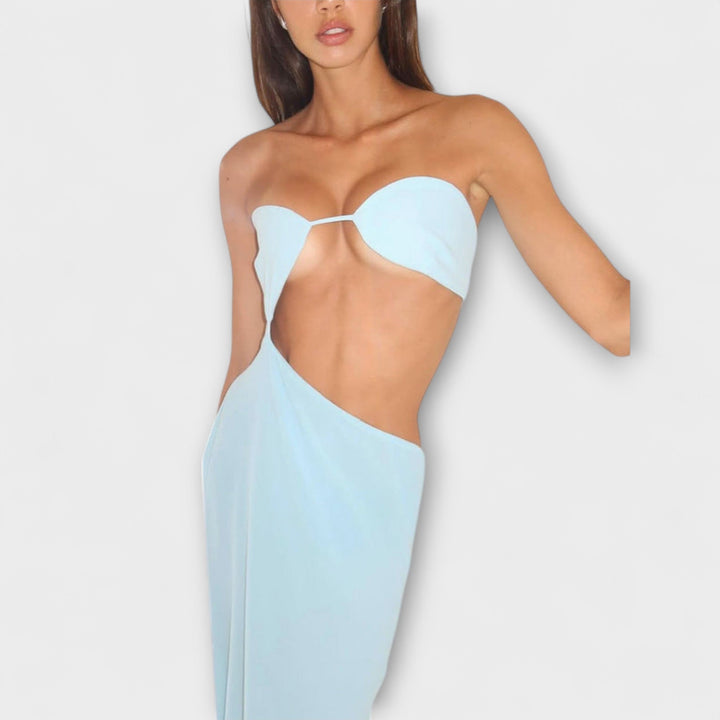 Seductive Backless Evening Dress