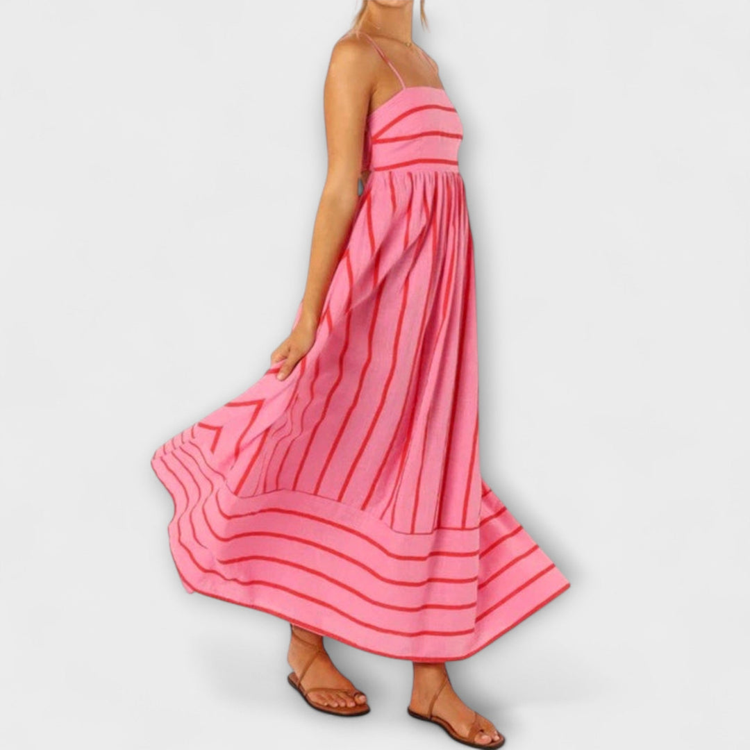 Maxi Dress in Bare Bloom