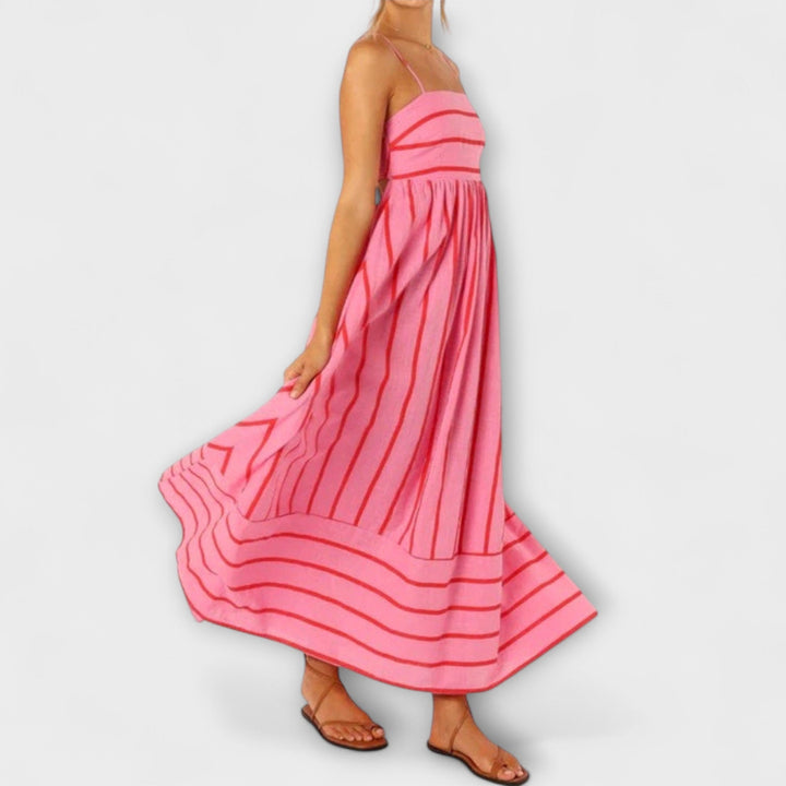 Maxi Dress in Bare Bloom