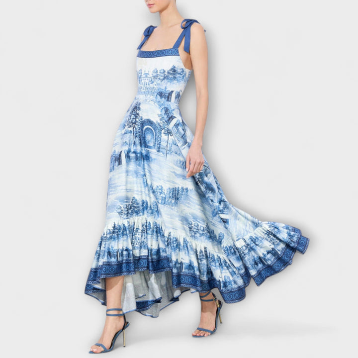 Charming Floral Maxi Dress