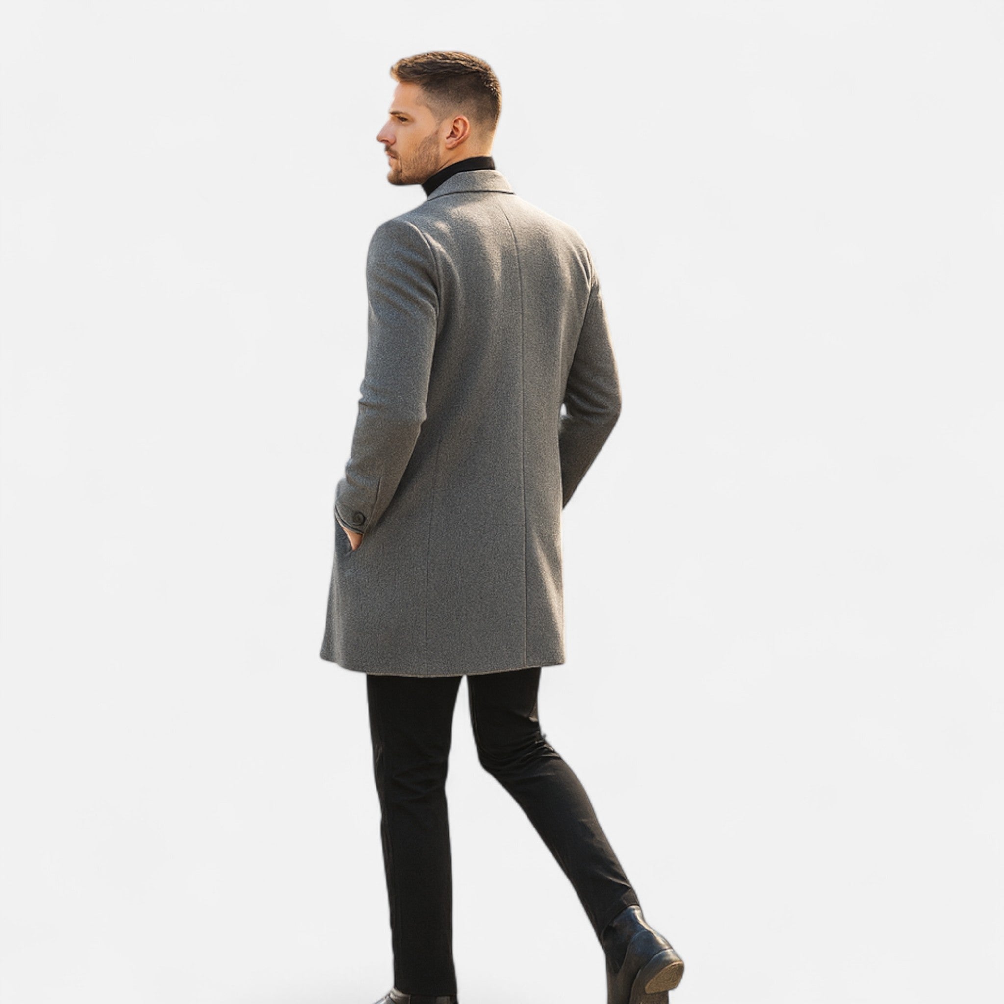 Maison Vaison | Men’s Classic Wool Overcoat