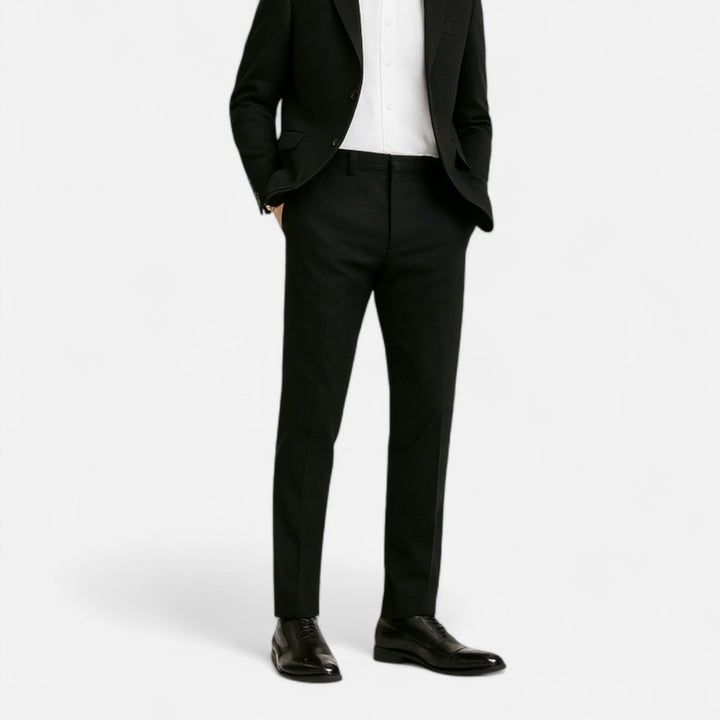 Pánské klasické formální boty s rytinou