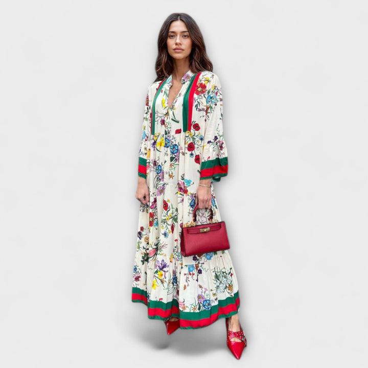 Maxi Dress with Floral