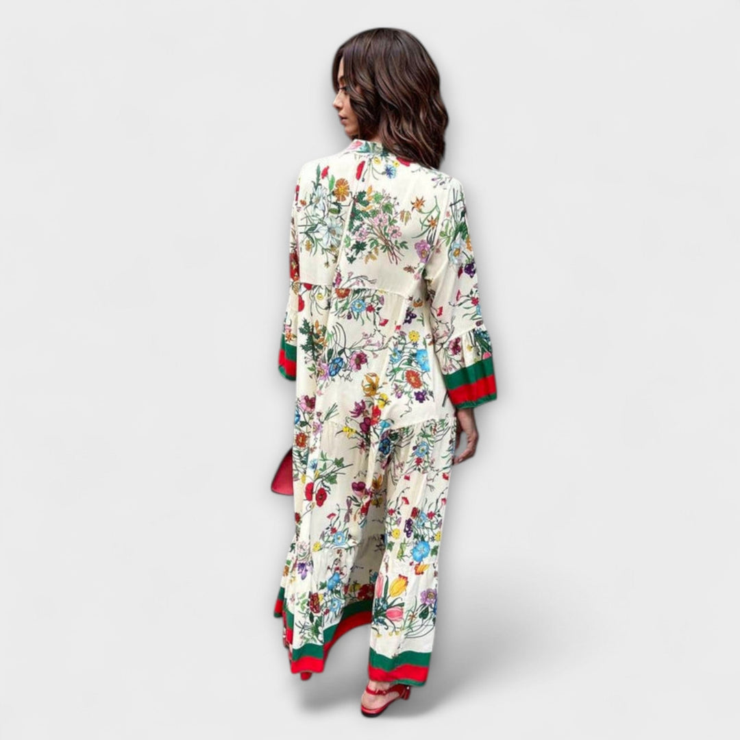 Maxi Dress with Floral