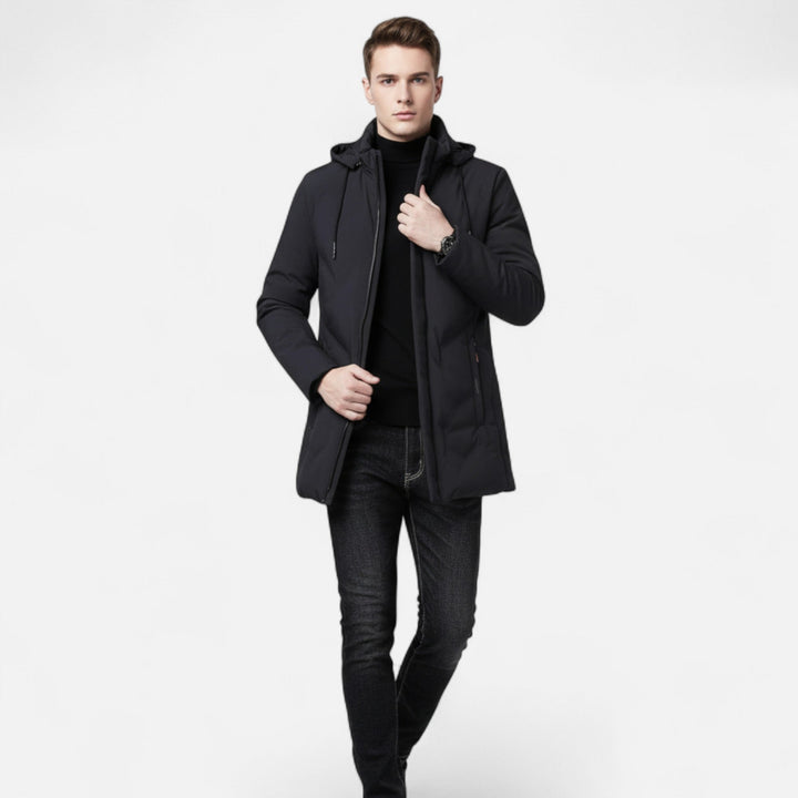 Men’s Heritage Hooded Cotton-Blend Parka