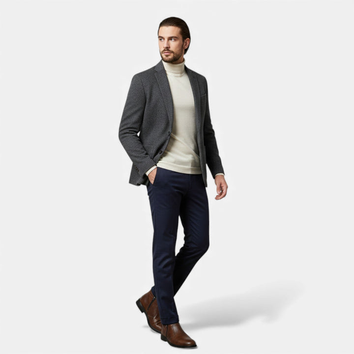 Pánské jednoduché kotníkové boty Chelsea