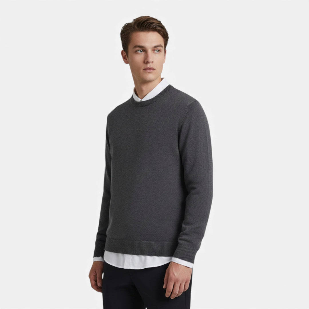 Men’s Crew Neck Knit Sweater