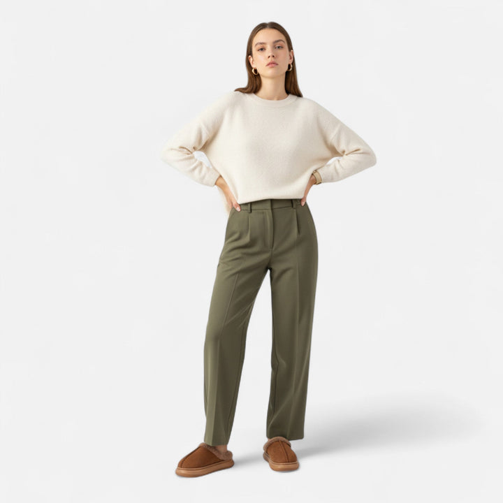 Damskie pluszowe kapcie na platformie o dotyku kaszmiru