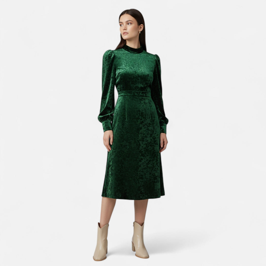 Damskie botki na obcasie z wąskim noskiem ze skóry syntetycznej