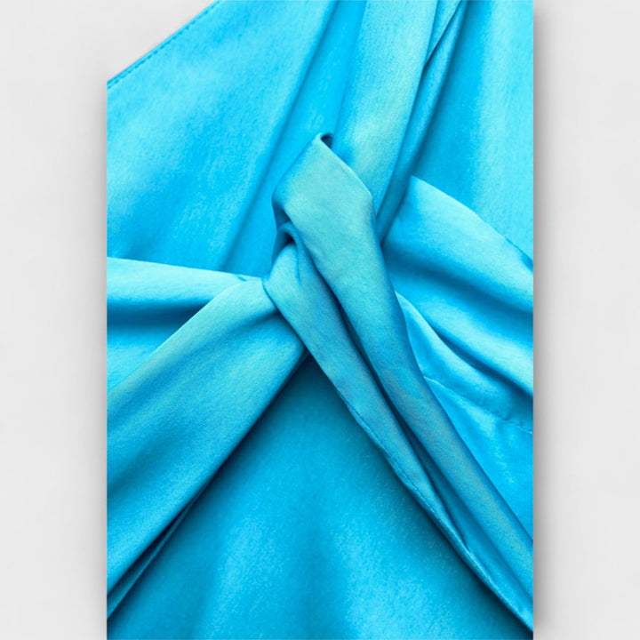 Robe midi à une épaule