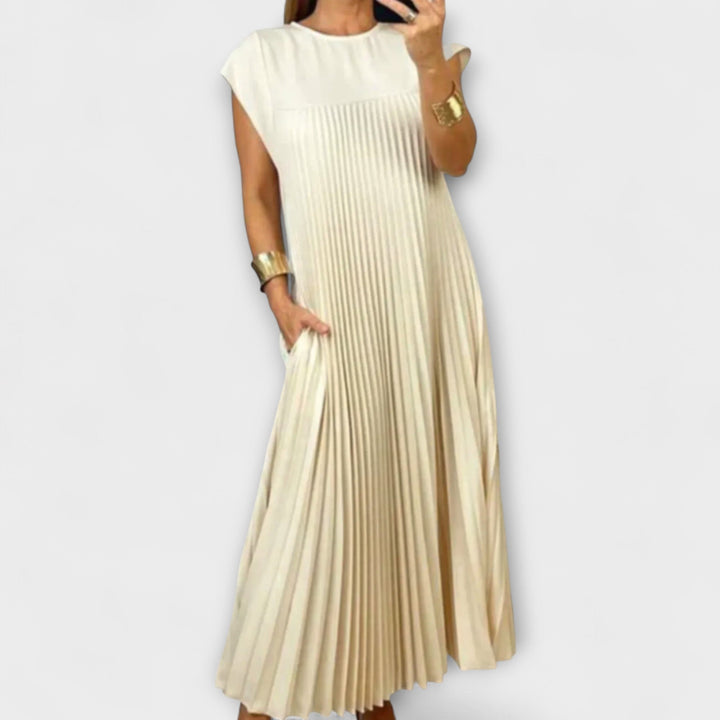 Elegant Pleated Dress